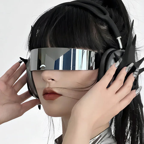 Y2K Cyber Futuristic Sunglasses