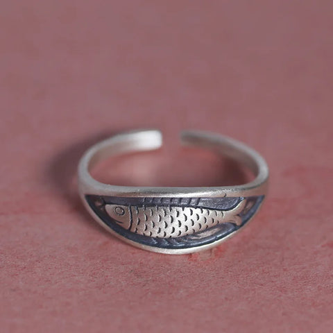 Y2K Fish Ring