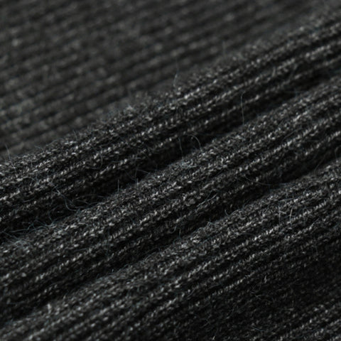 Y2K Asymmetric Knitted Midi Skirt