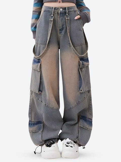 Y2K Baggy Cargo Jeans