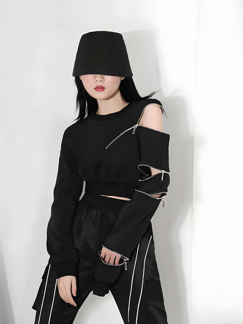 Y2K Black Sweatshirt