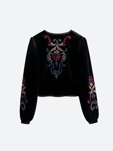 Y2K Boho Cardigan Jacket