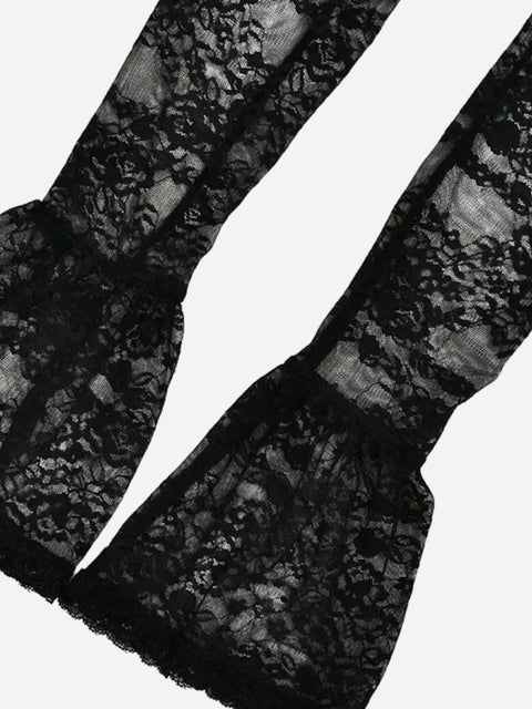 Y2K Bolero Lace Corset Top