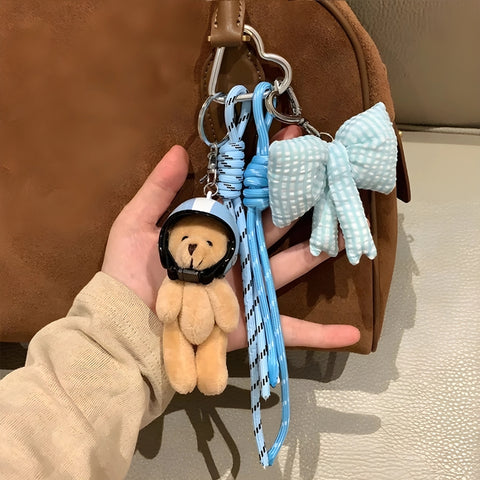 Y2K Casket Teddy Bag Charm