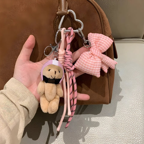 Y2K Casket Teddy Bag Charm