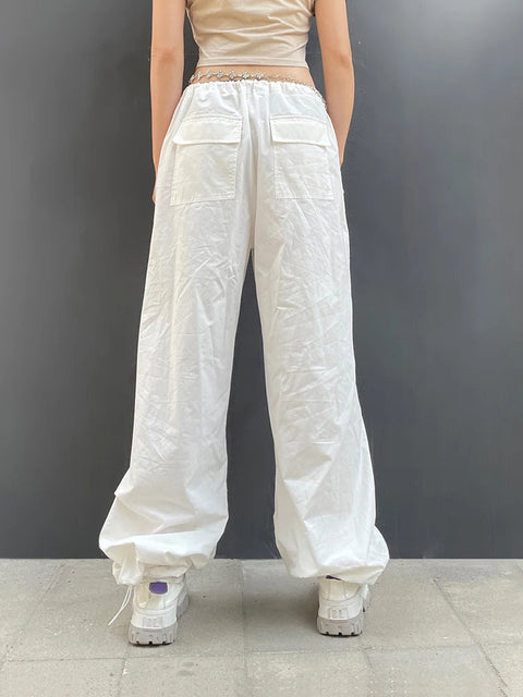 Y2K Casual Parachute Pants