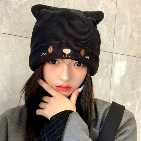 Y2K Cat Ears Beanie