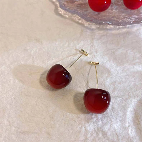 Y2K Cherry Earrings