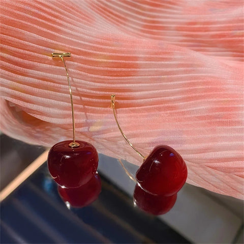 Y2K Cherry Earrings