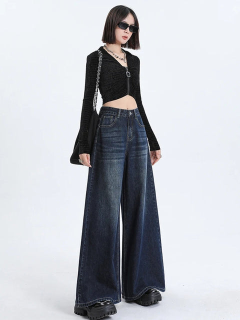 Y2K Classic Wide Leg Jeans