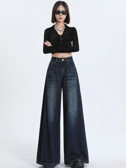 Y2K Classic Wide Leg Jeans