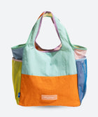 Y2K Color Block Tote Bag
