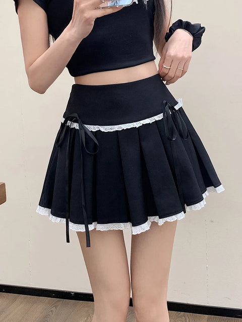 Y2K Coquette Mini Skirt