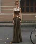 Y2K Corset Maxi Dress