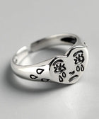 Y2K Crying Heart Ring