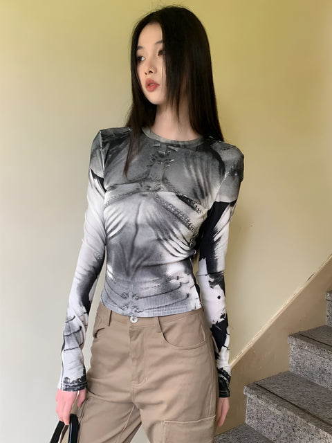 Y2K Cyber Armor Top