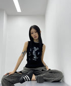 Y2K Cyber Rabbit Tank Top