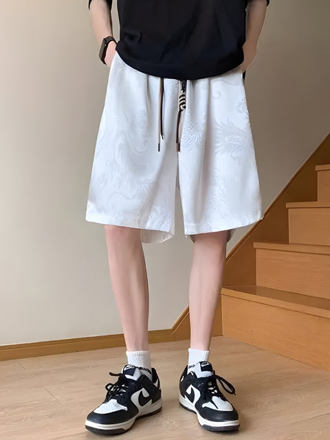Y2K Dragon Bermuda Shorts