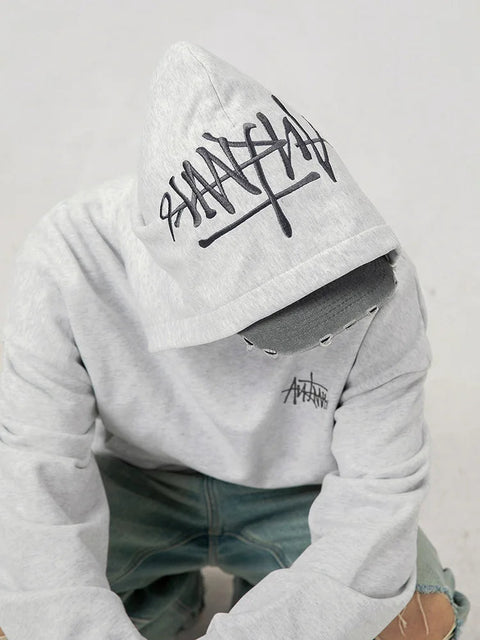 Y2K Embroidered Hoodie