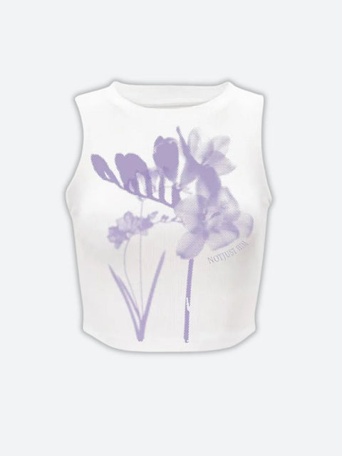 Y2K Floral Tank Top