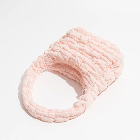 Y2K Fluffy Quilted Bag