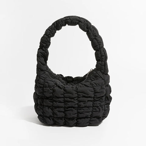 Y2K Fluffy Quilted Bag