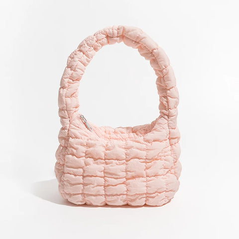 Y2K Fluffy Quilted Bag