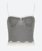 Y2K Gingham Top & Pants Two Piece Set