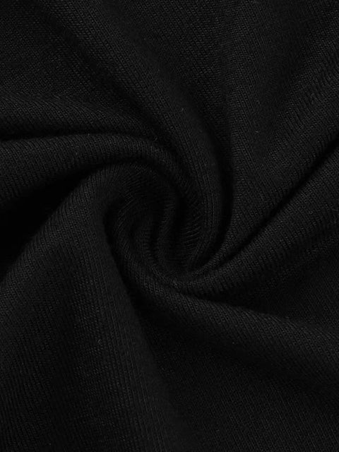 Y2K Gothic Buckle Top