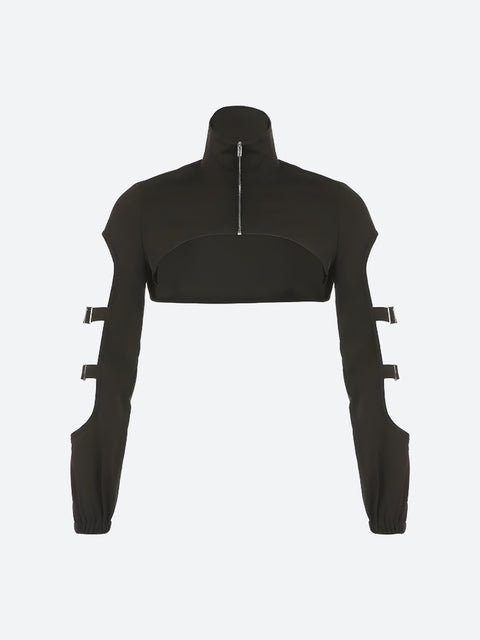 Y2K Grunge Bolero Jacket