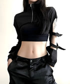 Y2K Grunge Bolero Jacket