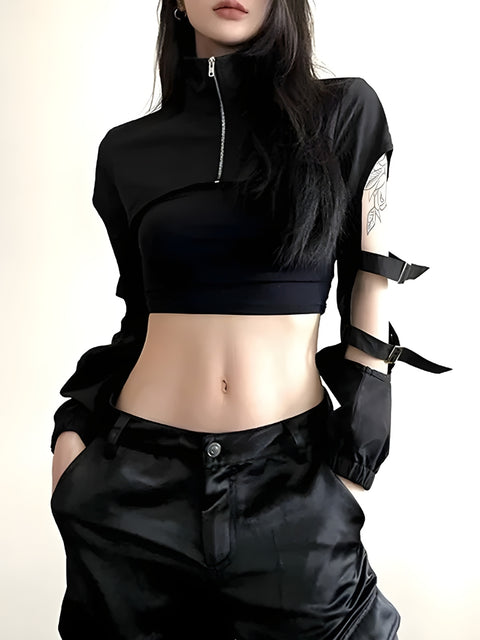 Y2K Grunge Bolero Jacket