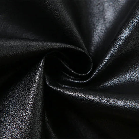 Y2K Grunge Faux Leather Jacket