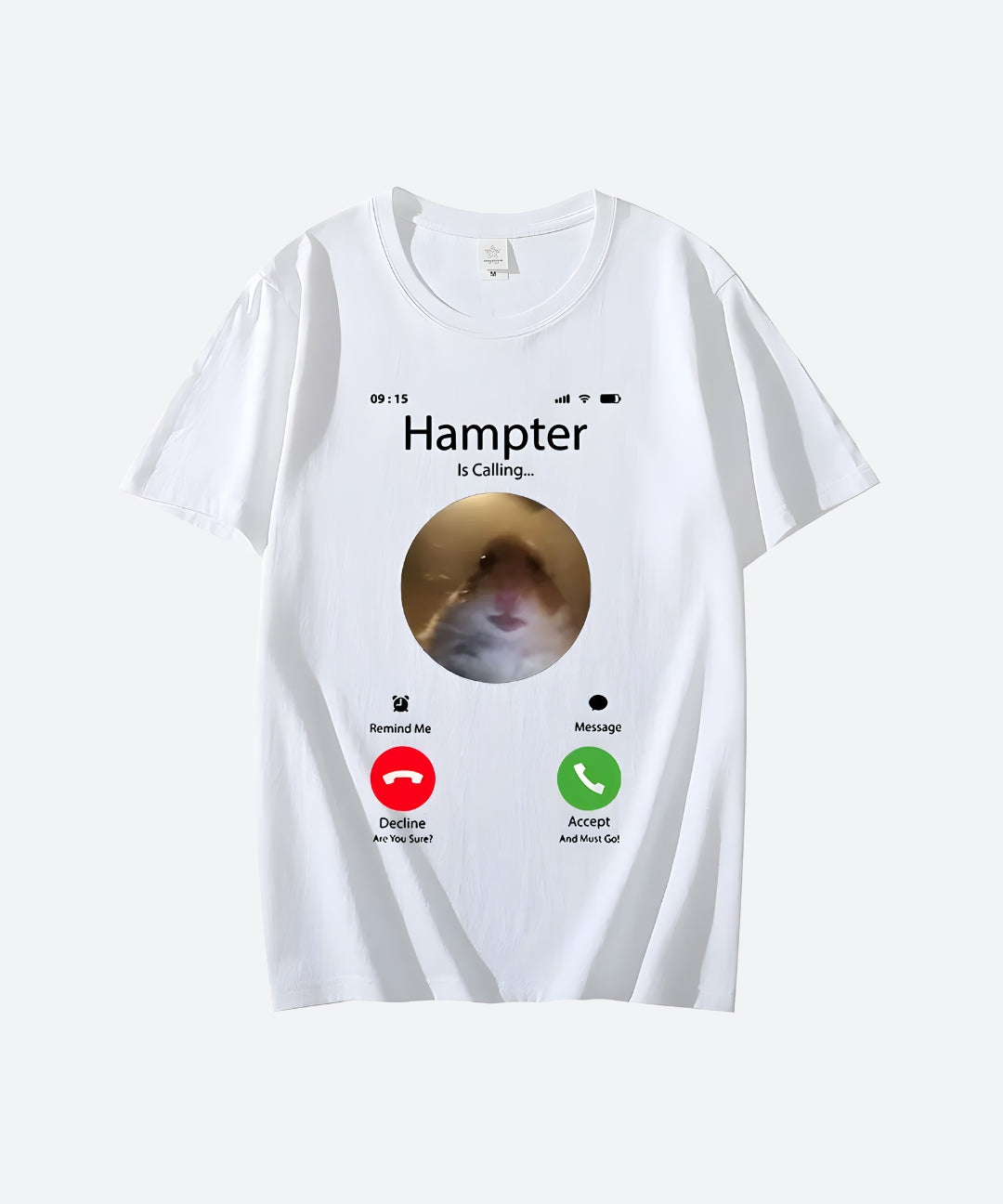 Y2K Hampter Meme Tee - Y2KVIBE – Y2K VIBE
