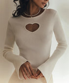 Y2K Heart Cut Out Top