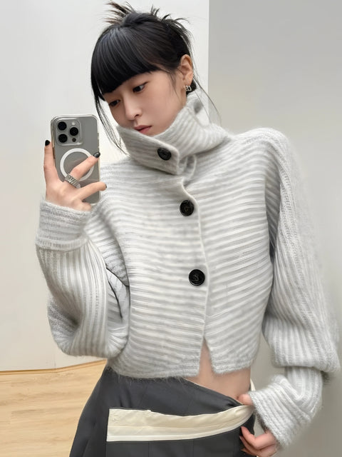 Y2K Knitted Cardigan