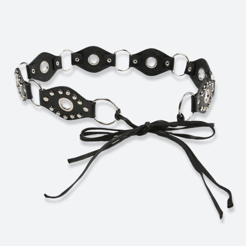 Y2K Lace Up Belt