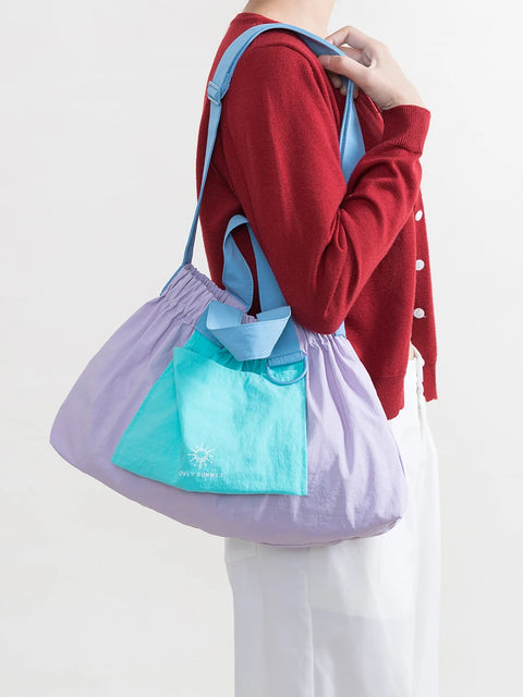 Y2K Large Ruched Shoulder Bag