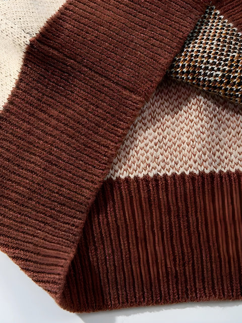 Y2K Last Supper Polo Sweater