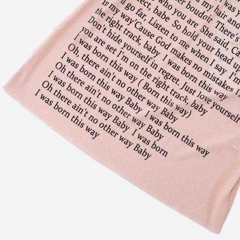 Y2K Love Letter Sheer Top