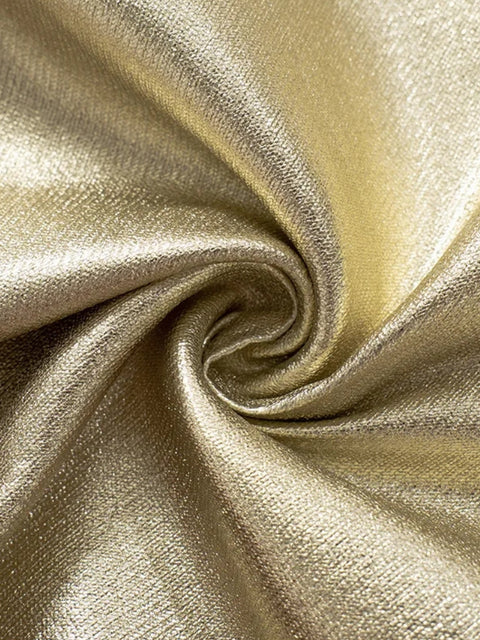 Y2K Metallic Tube Top