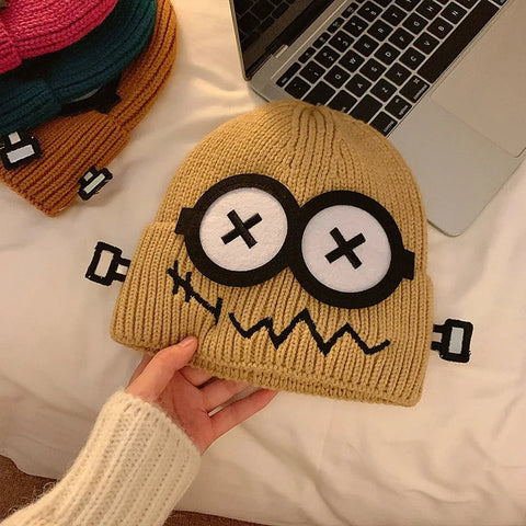 Y2K Minions Knitted Beanie