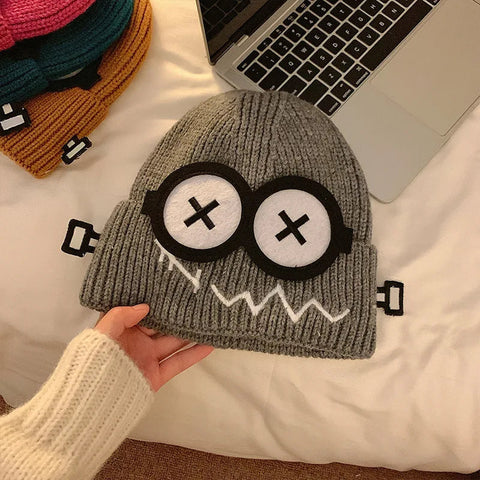 Y2K Minions Knitted Beanie