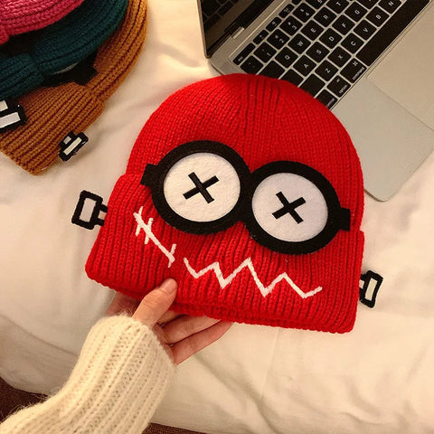 Y2K Minions Knitted Beanie