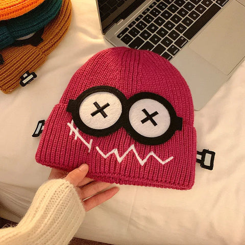 Y2K Minions Knitted Beanie