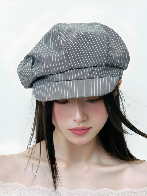 Y2K Newsboy Cap