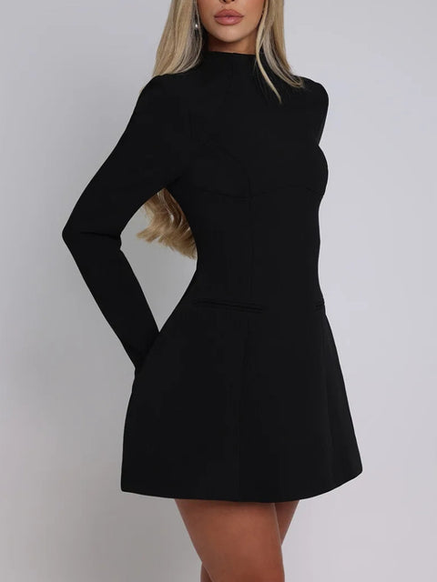 Y2K Open Back Mini Dress