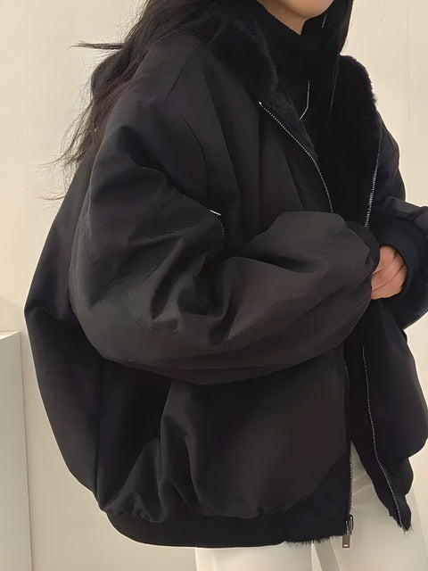 Y2K Oversized Reversible Jacket