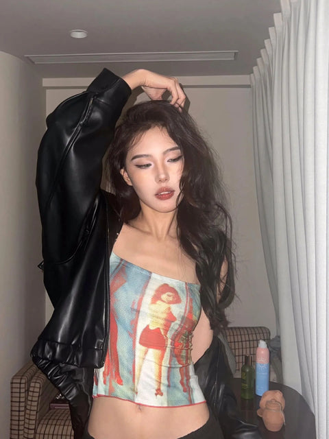 Y2K Pop Art Top