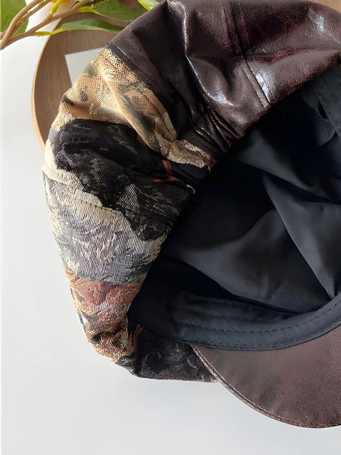 Y2K Puppy Newsboy Cap